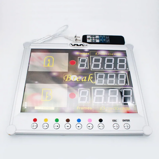 Snooker Pool Billiard Sport Game Electronic Scoreboard Counter with Wireless Remoute Controler