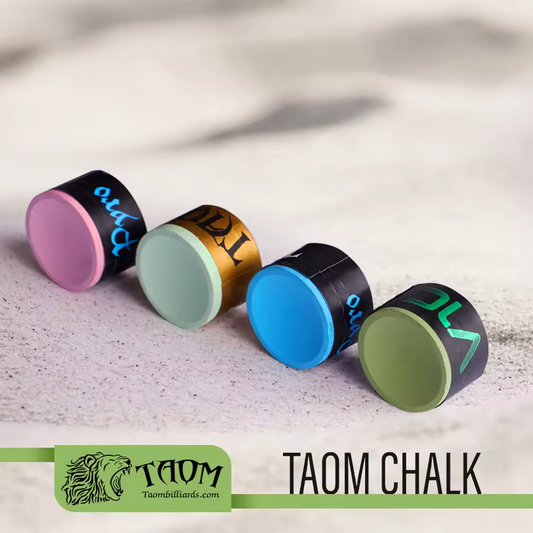 TAOM Chalk V10/Pyro Billiard Round Chalk Blue/Green/Pink Colors Professional Chalk Snooker Pool Chalk Billiards Accessories