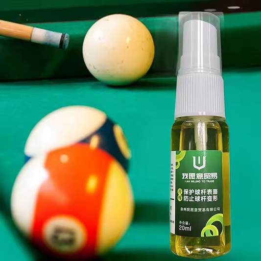 Pool Cue Oil Billiard Ball Rod Oil Cool Texture Billiards Club Cleaner Restores Polishes Shines Removes Dirt Dust Nourishes Wood