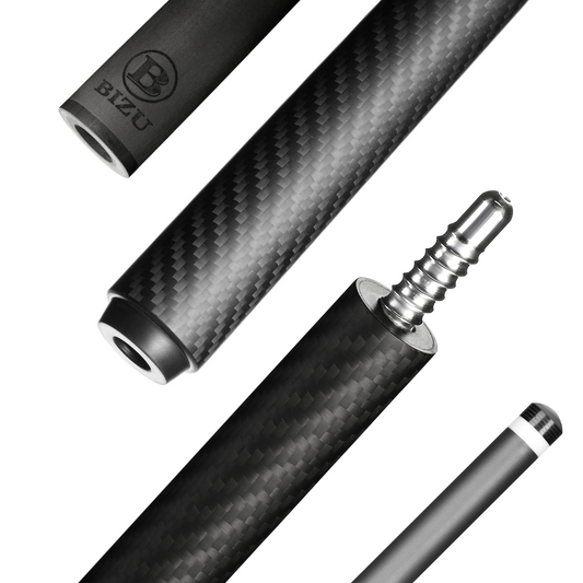 Taco de billar MARS IMPACT de 58" de fibra de carbono - Negro puro