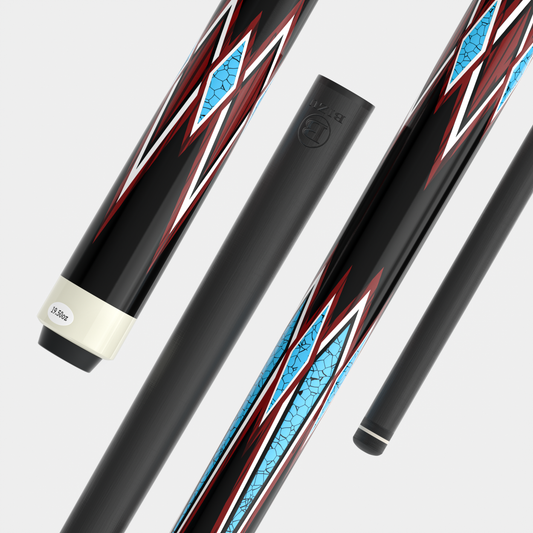 BIZU MOON SPEED 58" Carbon Fiber Pool Cue 12.5mm-Classic