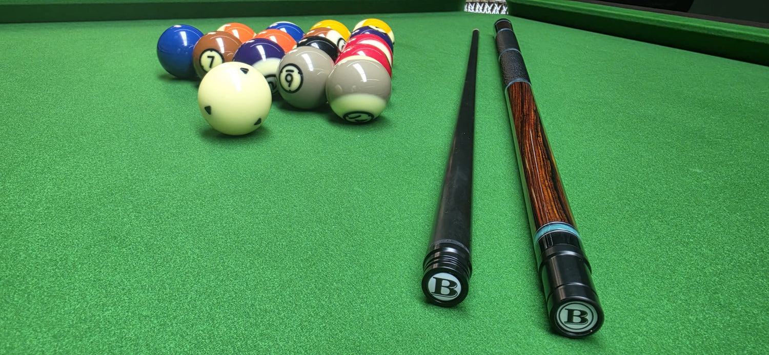 Carbon Fiber Shaft with a Wooden Butt: Why It's the Perfect Combination for Modern Pool Players