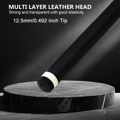 12.5mm Red Viper Carom Pool Cue 19oz Carbon Composite Billiard Stick 58.46in