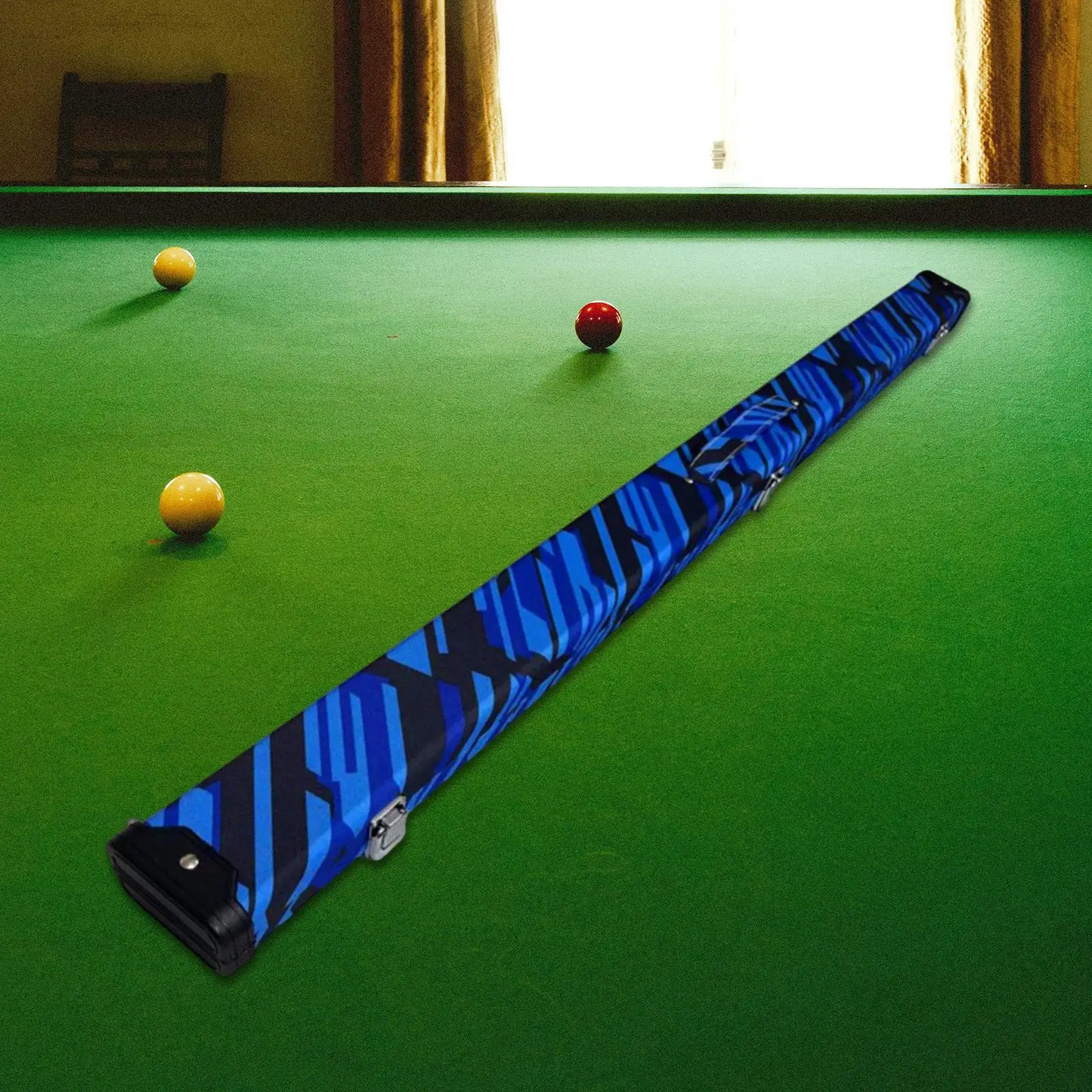 Billiard Pool Cue Case with Handle Accessories Container Billiard Pool Cue