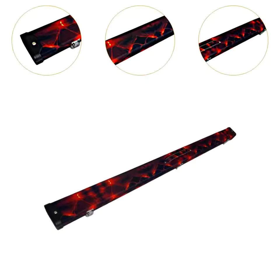 Billiard Pool Cue Case with Handle Accessories Container Billiard Pool Cue