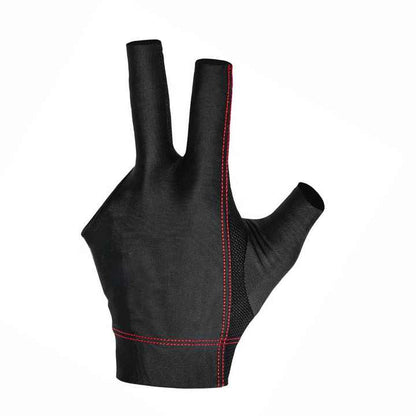High Quality Breathable Short Finger Snooker Cue Gloves