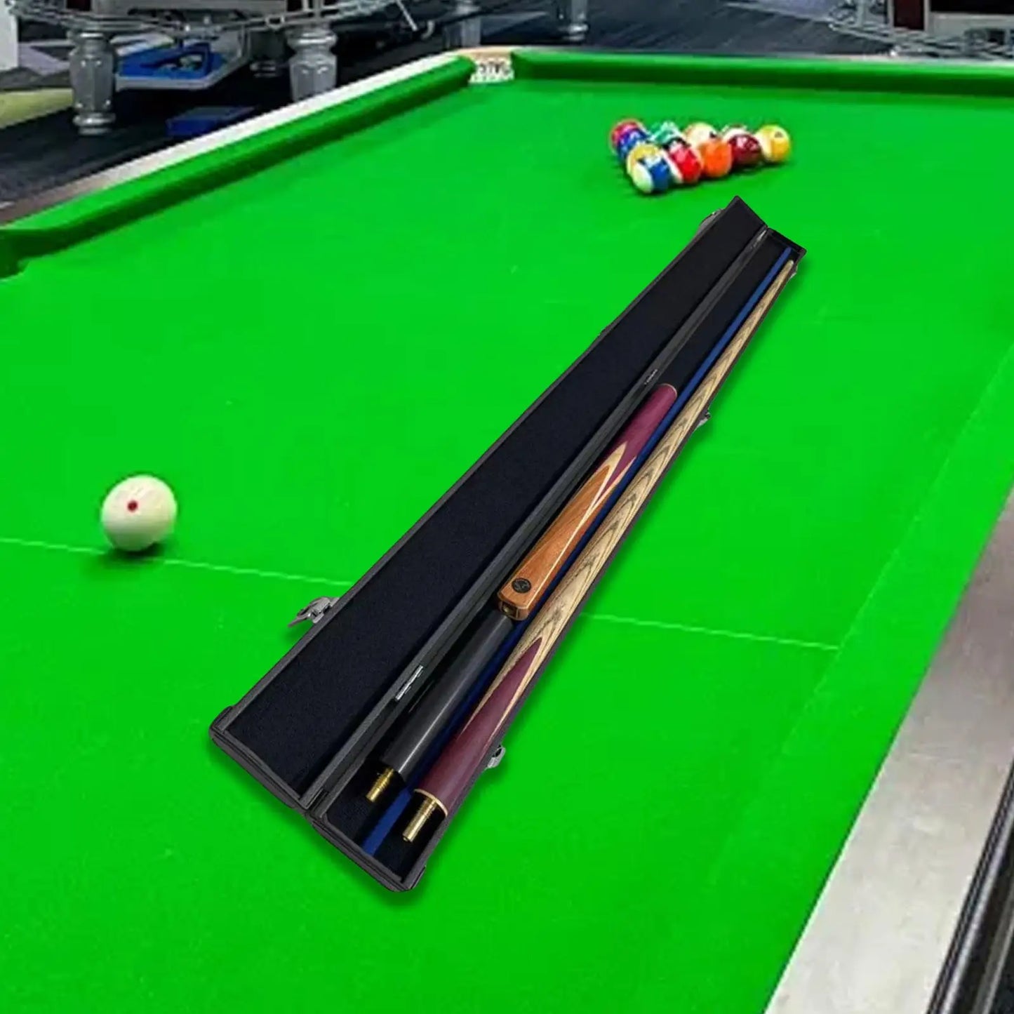 Billiards Pool Cue Case Snooker Pool Cue Sticks Carrying Case Gift Storage Box