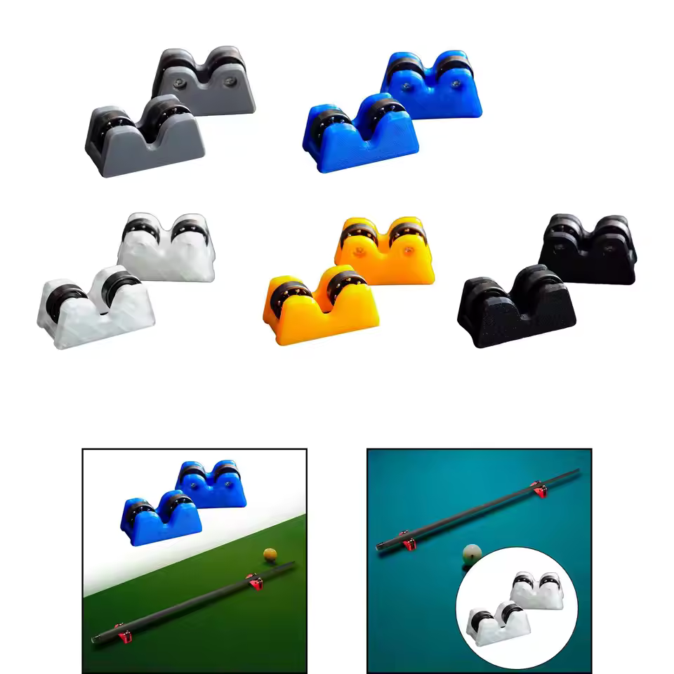 2Pcs Billiard Straightness Checker Inspect Tool Maintenance Supplies  Repair Detection Straightness Detectors for Games