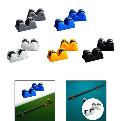 2Pcs Billiard Straightness Checker Inspect Tool Maintenance Supplies  Repair Detection Straightness Detectors for Games