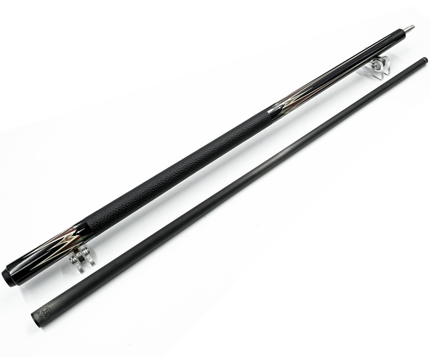 NEW BIZU NEBULA 58" Carbon Fiber Pool Cue-Microfiber Leather Wrap-Shining Night