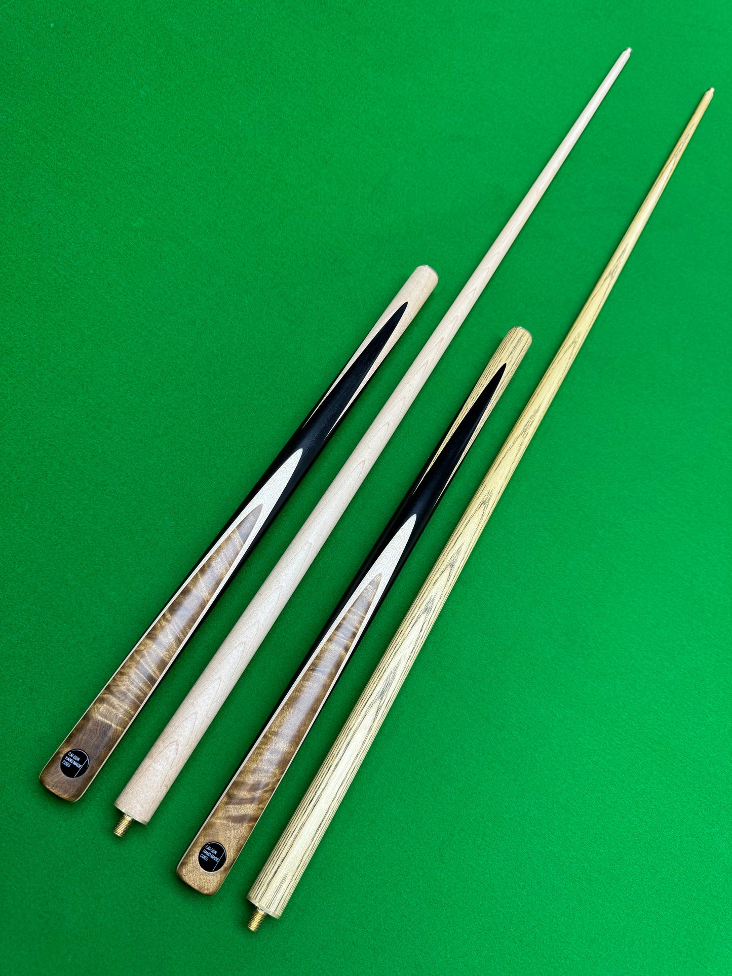 Handcrafted custom snooker cue