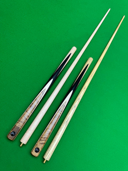 Handcrafted custom snooker cue