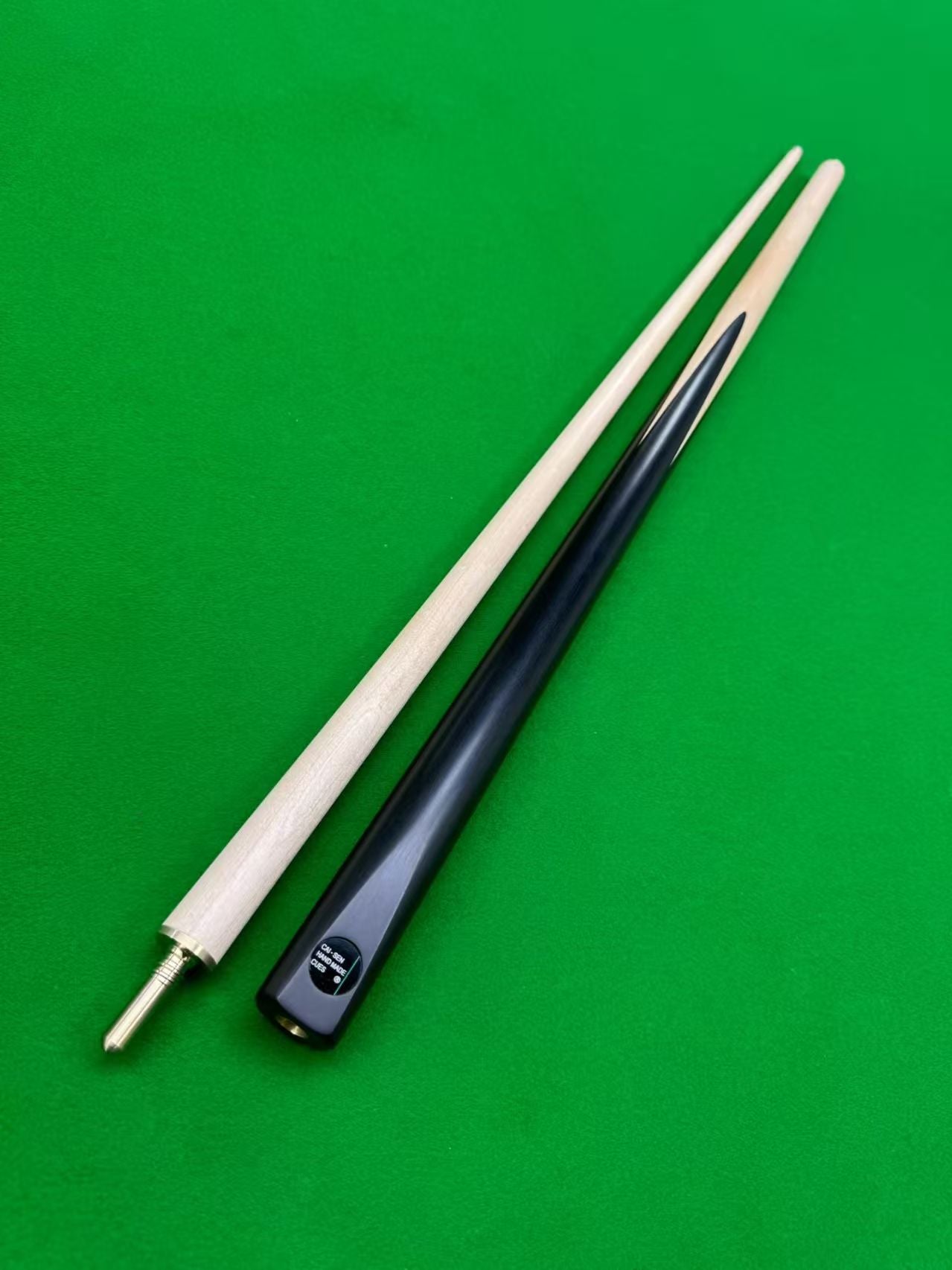 Handcrafted custom snooker cue