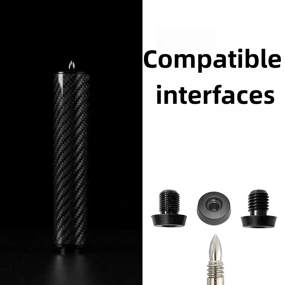 BIZU Pool Cue Accessories Carbon Fiber Tail End Extender
