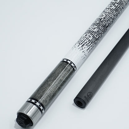 BIZU MOON SPEED 58" Carbon Fiber Pool Cue-Lizard skin texture