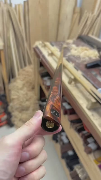 Handcrafted custom snooker cue