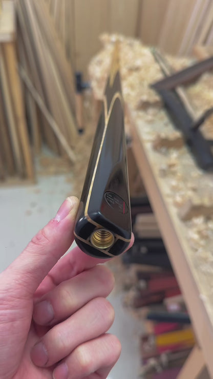 Handcrafted custom snooker cue