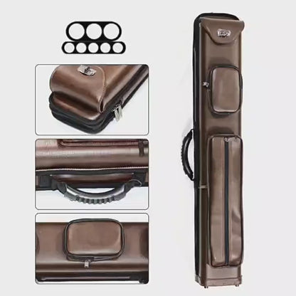 8 Holes Pool Cue Case Pool Cue Carry Bag Carrier Protective Protective Pouch Billiard Cue Stick Storage Pouch Accessories